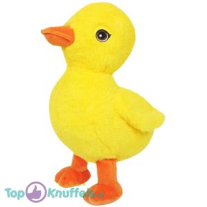 Eend (Geel) Dierentuin Pluche Knuffel 30 cm