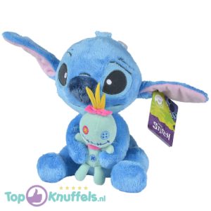 Stitch met Scrump Disney Pluche Knuffel 28 cm