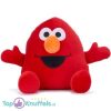 Elmo - Sesamstraat Squashy Podgies Pluche Knuffel 25 cm