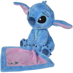 Stitch met Palmboom Knuffeldoek Disney Pluche Knuffel 25 cm