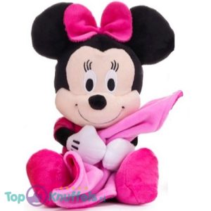 Minnie Mouse met Knuffeldoek Pluche Knuffel 25 cm