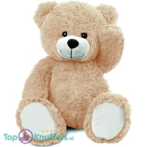 Teddybeer Charlie Pluche Knuffel (Beige) XXL 100 cm