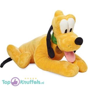 Pluto Liggend Disney Pluche Knuffel met Geluid 28 cm