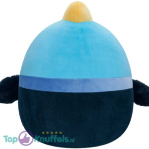 Squishmallows Melrose Blauwe Vogel Pluche Knuffel 36 cm