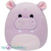 Squishmallows Hanna Paarse Nijlpaard Pluche Knuffel 20 cm