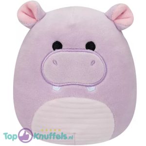 Squishmallows Hanna Paarse Nijlpaard Pluche Knuffel 20 cm