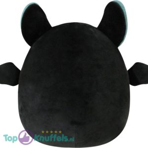 Squishmallows Aldous Zwart Blauwe Vleermuis Pluche Knuffel 20 cm