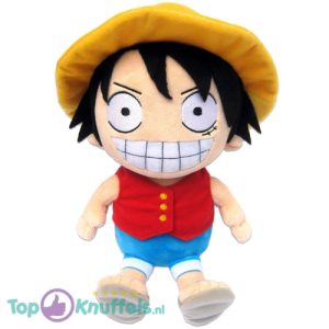 Luffy Smile One Piece Anime Pluche Knuffel 25 cm