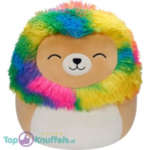 Squishmallows Leonard Veelkleurig Leeuw Pluche Knuffel 36 cm