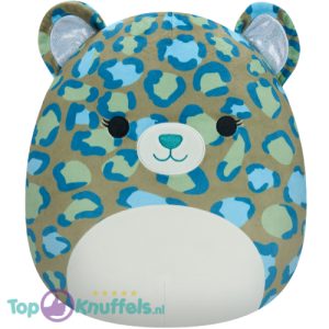 Squishmallows Enos Groene Luipaard Pluche Knuffel 36 cm