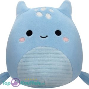 Squishmallows Lune Blauw Loch Ness Monster Pluche Knuffel 20 cm