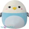 Squishmallows Tycho Blauw/Wit Parkiet Pluche Knuffel 20 cm