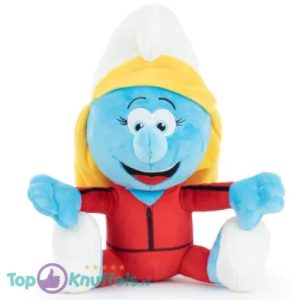 Smurfin Rood Pakje - De Smurfen Pluche Knuffel 30 cm