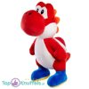 Yoshi Rood - Super Mario Pluche Knuffel 24 cm