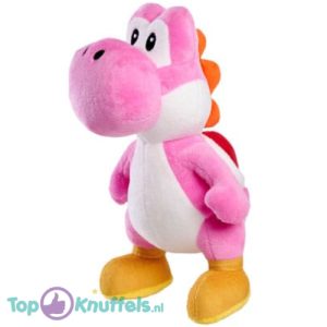 Yoshi Roze - Super Mario Pluche Knuffel 24 cm