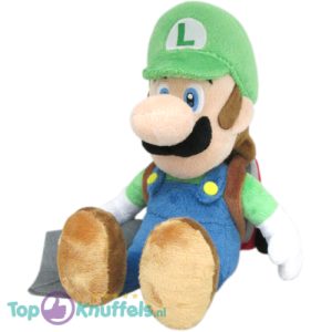 Luigi met Poltergust - Super Mario Pluche Knuffel 25 cm