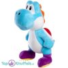 Yoshi Lichtblauw - Super Mario Pluche Knuffel 24 cm