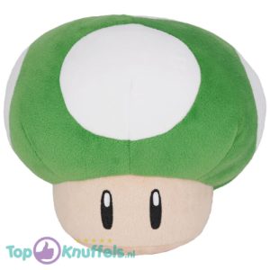 Mushroom 1UP - Super Mario Pluche Knuffel 20 cm