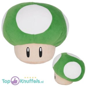 Mushroom 1UP - Super Mario Pluche Knuffel 20 cm