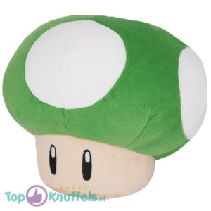 Mushroom 1UP - Super Mario Pluche Knuffel 20 cm