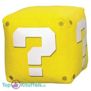 Coin Box - Super Mario Pluche Knuffel 15 cm