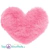 Roze Hart Liefdes Pluche Knuffel 25 cm