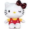 Hello Kitty (Rood/Geel) 50th Anniversary Pluche Knuffel 18 cm