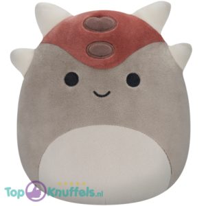 Squishmallows Ainhoca Grijze Dinosaurus Pluche Knuffel 20 cm