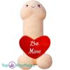 Penis met Hart "Be Mine" Pluche Knuffel 30 cm