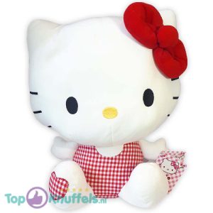 Hello Kitty (Rood) Picknick Pluche Knuffel 40 cm