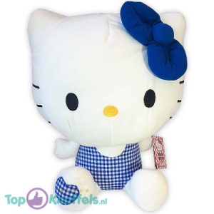 Hello Kitty (Blauw) Picknick Pluche Knuffel 40 cm