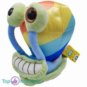 Gerrit Slak Regenboog Pluche Knuffel Spongebob Squarepants 25 cm