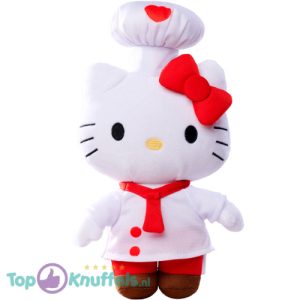 Chef Kok - Hello Kitty Super Style Pluche Knuffel 25 cm