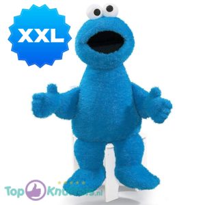 Cookie Monster - Sesamstraat Pluche Knuffel XXL 115 cm