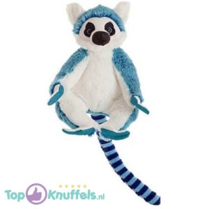 Ringstaartmaki Blauw Dierentuin Pluche Knuffel 20 cm