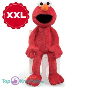 Elmo – Sesamstraat Pluche Knuffel XXL 125 cm
