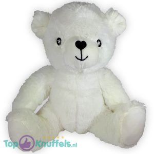 Teddybeer Gloria (Wit) Pluche Knuffel 25 cm