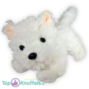 Hond Luna (Wit) Pluche Knuffel 32 cm