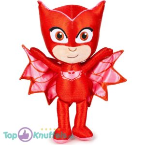Owlette - PJ Masks Superhelden Pluche Knuffel 22 cm
