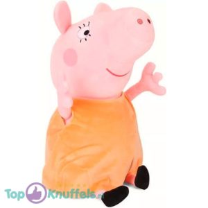 Peppa Pig Oranje Pluche Knuffel 23 cm