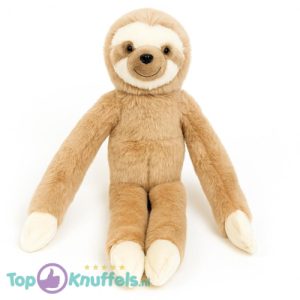 Luiaard Beige Pluche Knuffel 42 cm