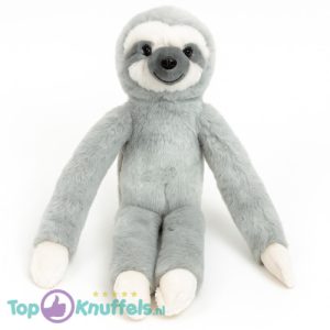 Luiaard Grijs Pluche Knuffel 42 cm