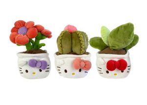 Hello Kitty Cactus Plant Pluche Knuffel 23 cm