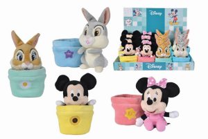 Disney Bloempot Pluche Knuffel 16 cm