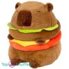 Capybara Hamburger Pluche Knuffel 23 cm – Capibara