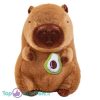 Capybara met kleine Avocado Pluche Knuffel 23 cm – Capibara