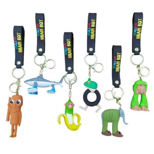 Lirilì Larilà Italian Brainrot Sleutelhanger 10 cm - Afbeelding 2