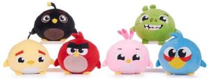 Angry Birds (Rood) Squashy Podgies Pluche Knuffel 20 cm