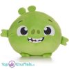 Angry Birds (Groen) Squashy Podgies Pluche Knuffel 20 cm