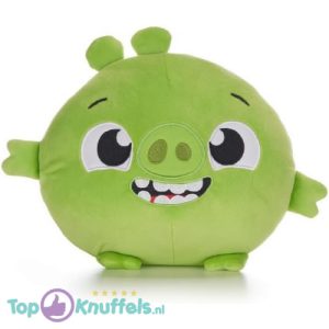 Angry Birds (Groen) Squashy Podgies Pluche Knuffel 20 cm